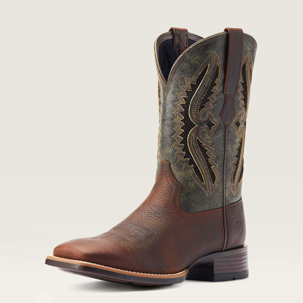 Ariat Rowder VentTEK 360 Wide Square Toe Cowboy Boot Men