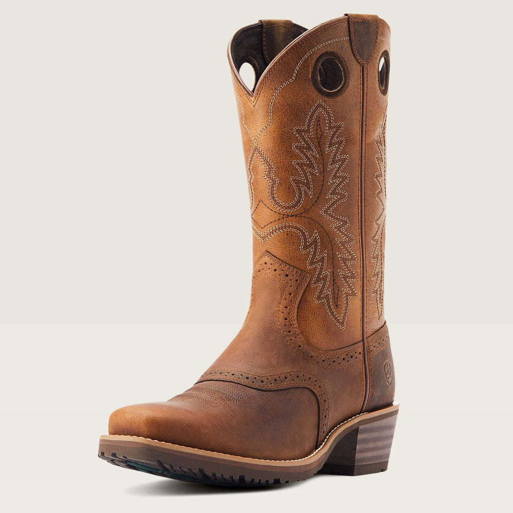 Ariat Hybrid Roughstock Square Toe Cowboy Boot Men