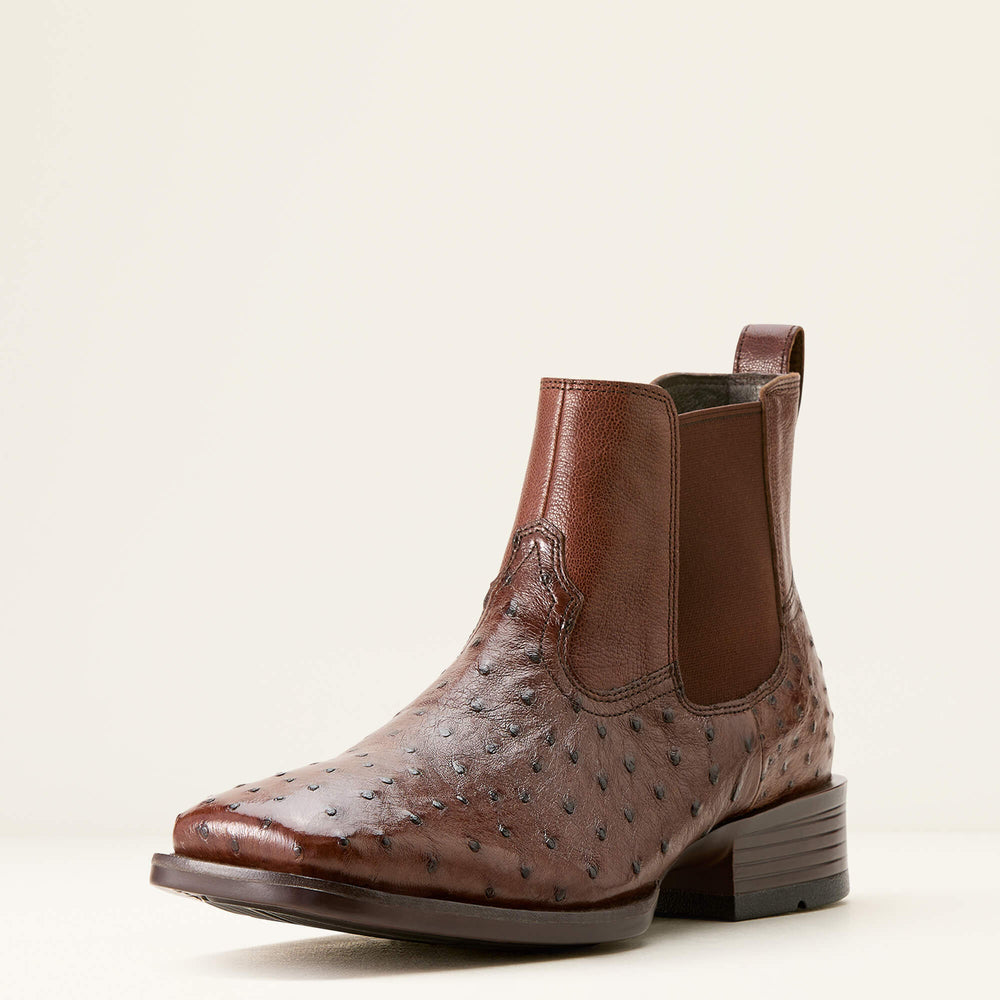 Ariat Booker Chelsea Wide Square Toe Western Boot Men