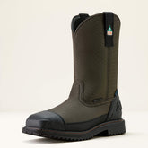 Ariat RigTEK Wildcat Pull-On CSA Waterproof Wide Square Toe Composite Toe Work Boot Men