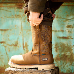 Ariat Logger Shock Shield Waterproof Work Boot Men