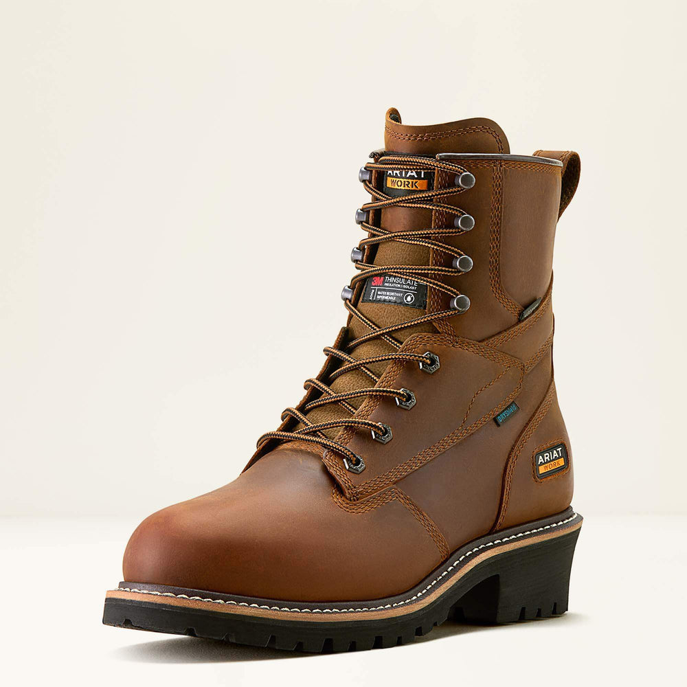 Ariat Logger Shock Shield Waterproof Insulated Work Boot Men
