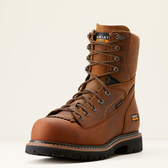 Ariat Longview Shock Shield 8" Waterproof Composite Toe Work Boot Men
