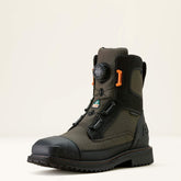 Ariat RigTEK Wildcat BOA 8" CSA Waterproof Wide Square Toe Composite Toe Work Boot Men