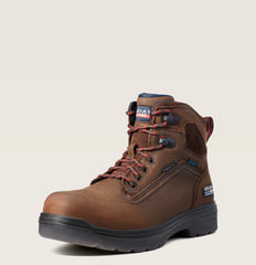 Ariat Turbo 6" USA Assembled Waterproof Carbon Toe Work Boot Men