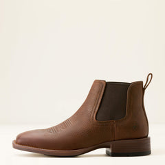 Ariat Booker Chelsea Wide Square Toe Western Boot Men