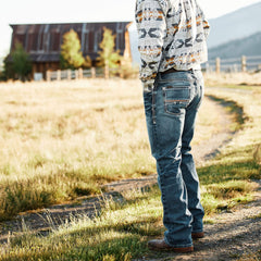 Ariat M4 Low Rise Coltrane Boot Cut Jean Men|Trends
