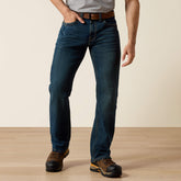 Ariat Men's Low Rise, Bootcut Work Pants - Rebar Denim Men