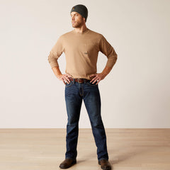 Ariat Rebar M4 Relaxed Rail Boot Cut Jean Men