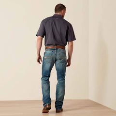 Ariat M4 Low Rise Stretch Shoreway Stackable Straight Leg Jean Men|Trends