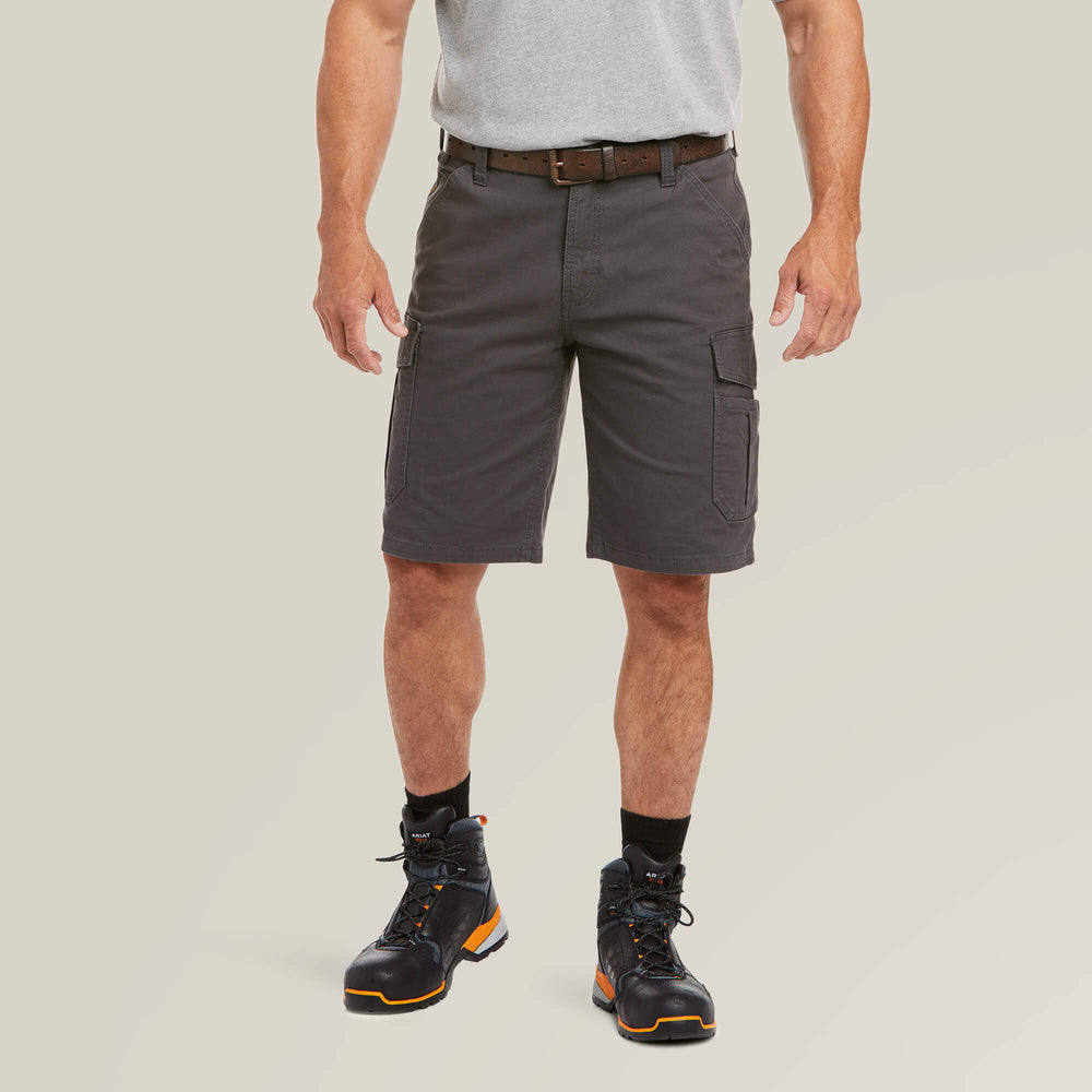 Ariat Rebar DuraStretch Made Tough Cargo 11" Short Men