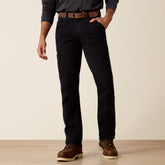 Ariat Rebar M5 Straight DuraStretch Washed Twill Dungaree Straight Leg Pant Men