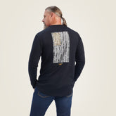 Ariat Rebar Workman Reflective Flag Graphic T-Shirt Men