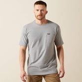Ariat Rebar Cotton Strong Standard Pocket T-Shirt Men