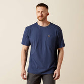 Ariat Rebar Cotton Strong Standard Pocket T-Shirt Men