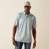 Ariat Charger 2.0 Printed Polo Men