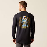 Ariat Rebar Workman Chrome Moto Eagle T-Shirt Men