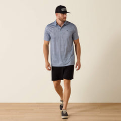 Ariat All Over Print Fitted Polo Men