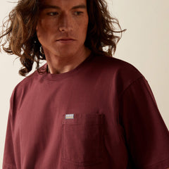 Ariat Rebar Cotton Strong Standard Pocket T-Shirt Men