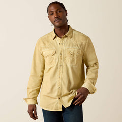 Ariat Retro Hartigan Fitted Snap Shirt Men