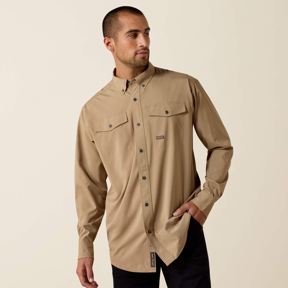 Ariat Rebar Made Tough VentTEK DuraStretch Work Shirt Men
