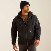 Ariat Rebar All-Weather Sherpa-Lined Full Zip Hoodie Men