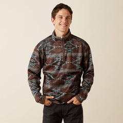 Ariat Caldwell Logo 1/4 Zip Sweater Men