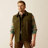 Ariat Canvas Rancher Vest Men