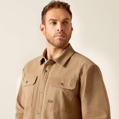Ariat Rebar Canvas Shirt Jacket Men