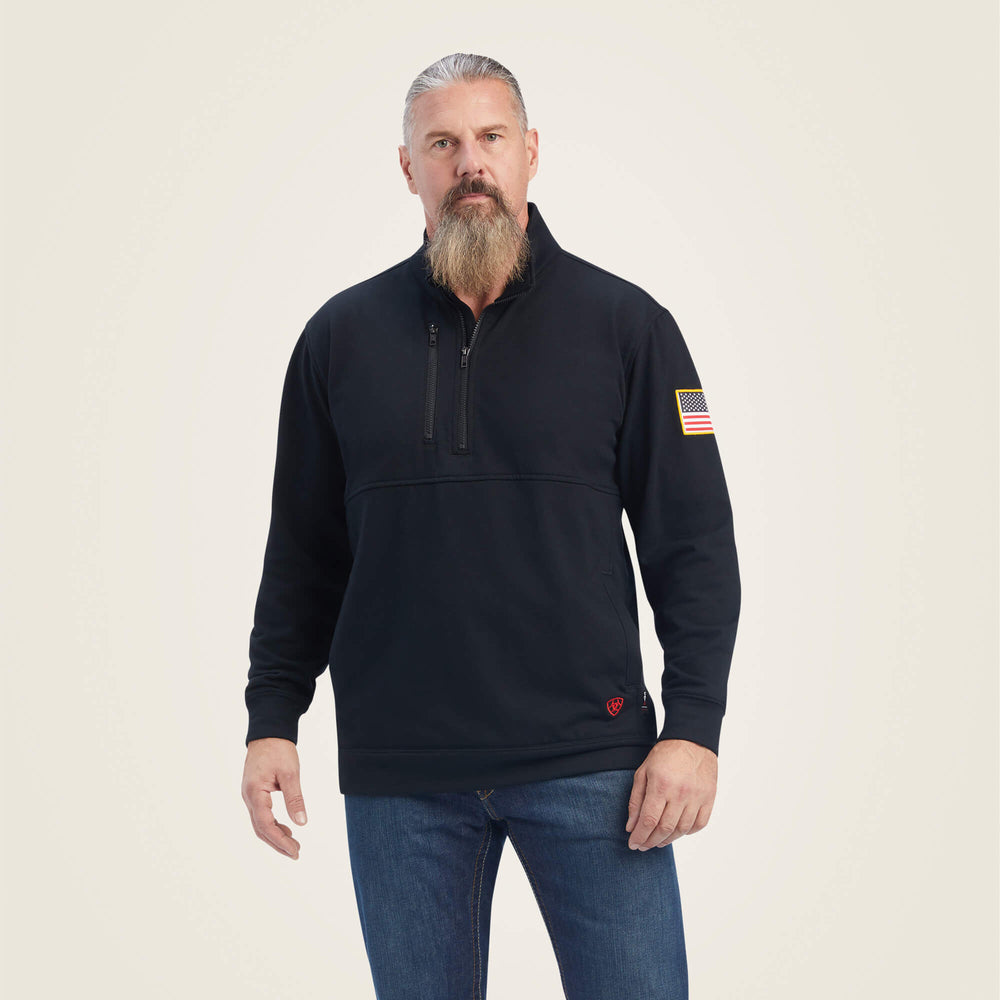 Ariat FR Durastrech Fleece 1/2 Zip Job Shirt Men