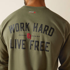 Ariat FR Work Hard Live Free T-Shirt Men