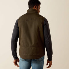 Ariat Rebar Washed DuraCanvas Insulated Vest Men