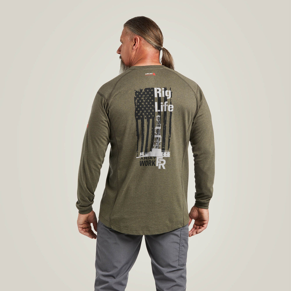 Ariat FR Air Rig Life Graphic T-Shirt Men
