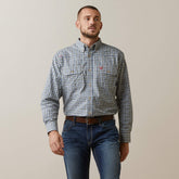 Ariat FR Plaid Featherlight Work Shirt Men