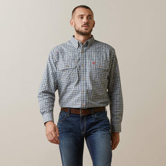 Ariat FR Plaid Featherlight Work Shirt Men