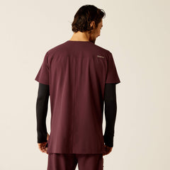 Ariat Derham 6 Pocket Scrub Top Men