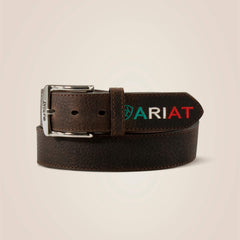 Ariat Mexico embossed logo belt Men