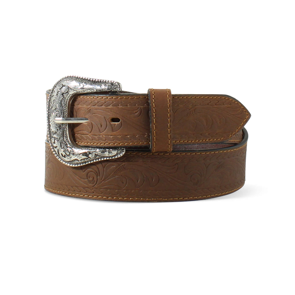 Ariat Floral Embossed Belt Men