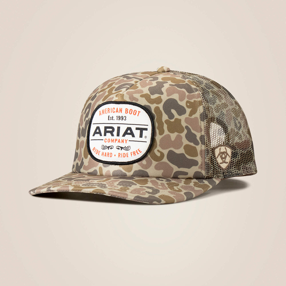 Ariat Logo Camo Cap Men