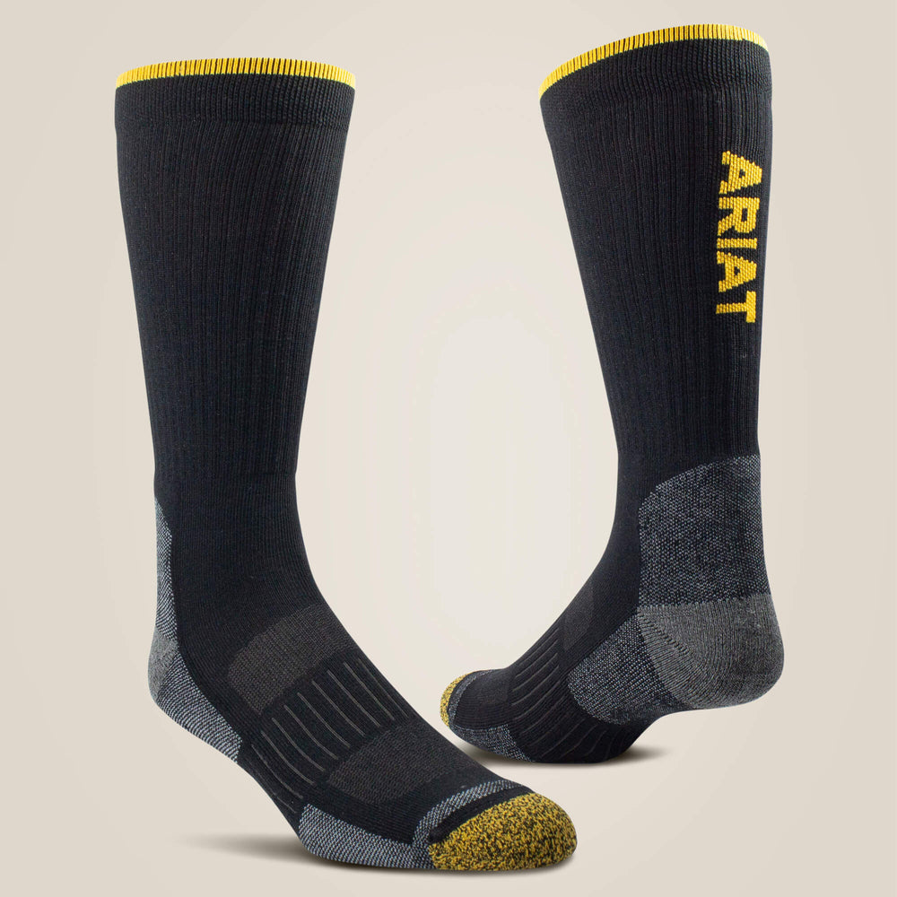 Ariat High Performance Tek Work Sock 2 Pair Pack Men|Women