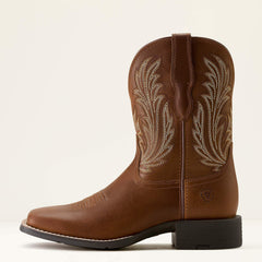 Ariat Round Up Filly Wide Square Toe Western Boot Women|Trends