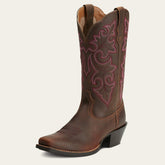 Ariat Round Up Square Toe Western Boot Women|Trends