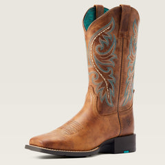 Ariat Round Up Back Zip Western Boot Women