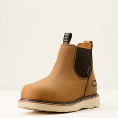 Ariat Rebar Wedge Chelsea Waterproof Composite Toe Work Boot Women