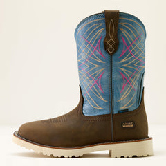 Ariat Activator Waterproof Wide Square Toe Work Boot Women