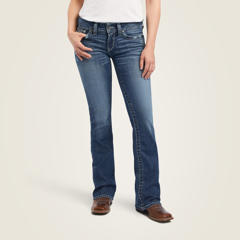 Ariat R.E.A.L. Mid Rise Raquel Boot Cut Jean Women