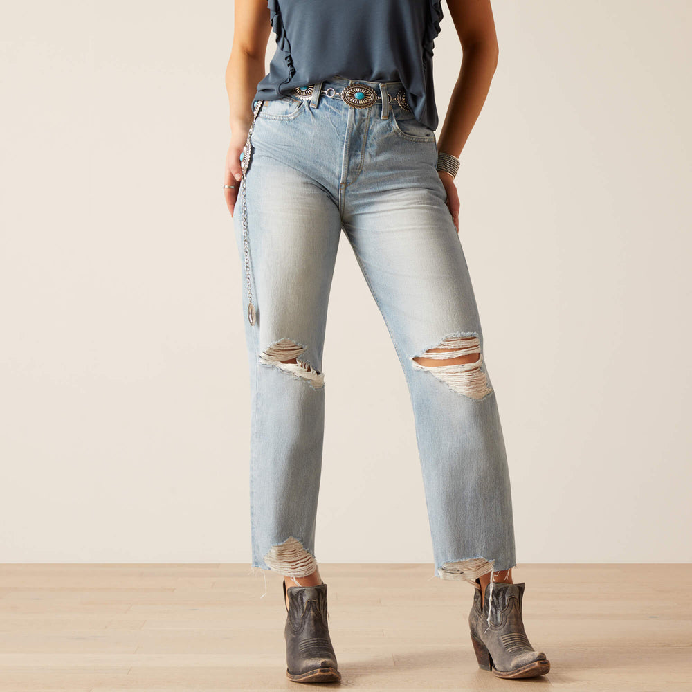 Ariat Ultra High Rise Tomboy Straight Jean Women|Trends