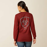Ariat Rebar Cotton Strong Workshop Logo T-Shirt Women