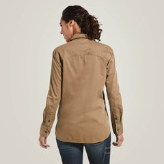 Ariat Rebar Washed Twill Work Shirt Women