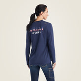 Ariat Rebar Workman USA Logo T-Shirt Women